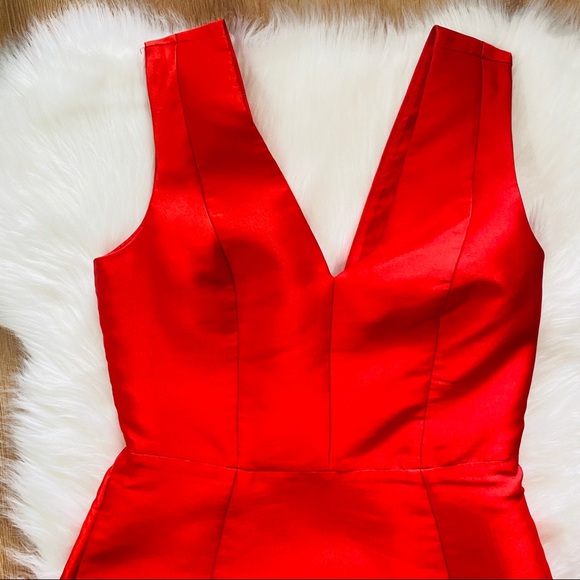 Kate Spade Bow Back Red Dress EUC - Picture 7 of 12